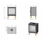 Leo X Pure Bio Stove